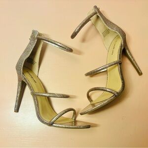bebe Glitter Berdine-g Heels